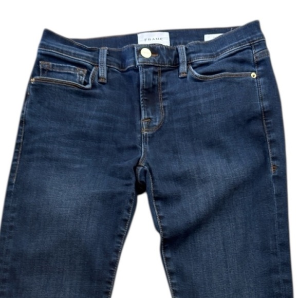 Frame Women's Le Garcon Low Rise Jeans Size 24 - Picture 2 of 7